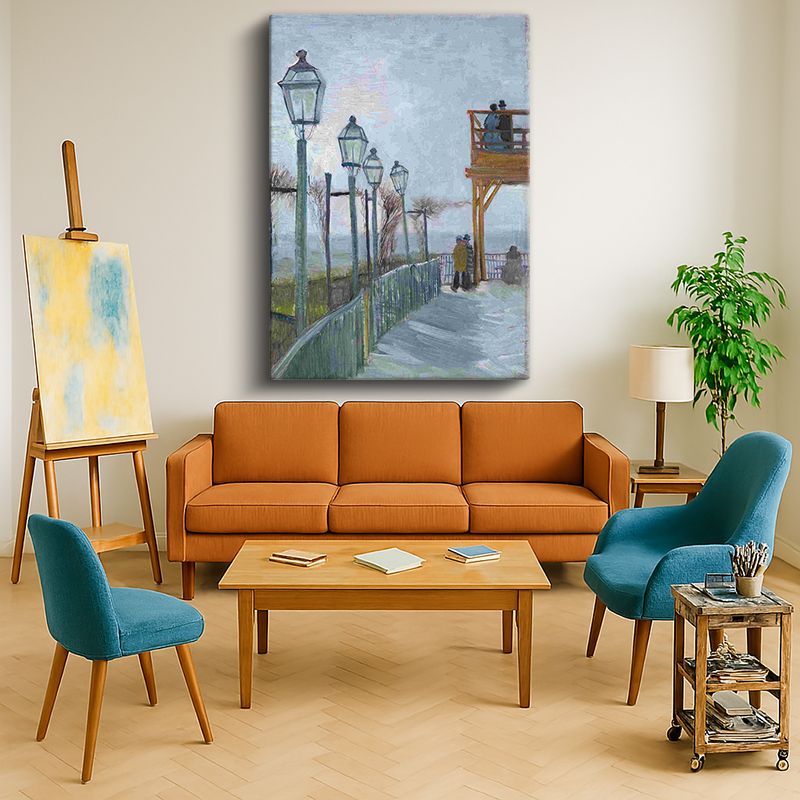 Ressam Kanvas Tablo 244